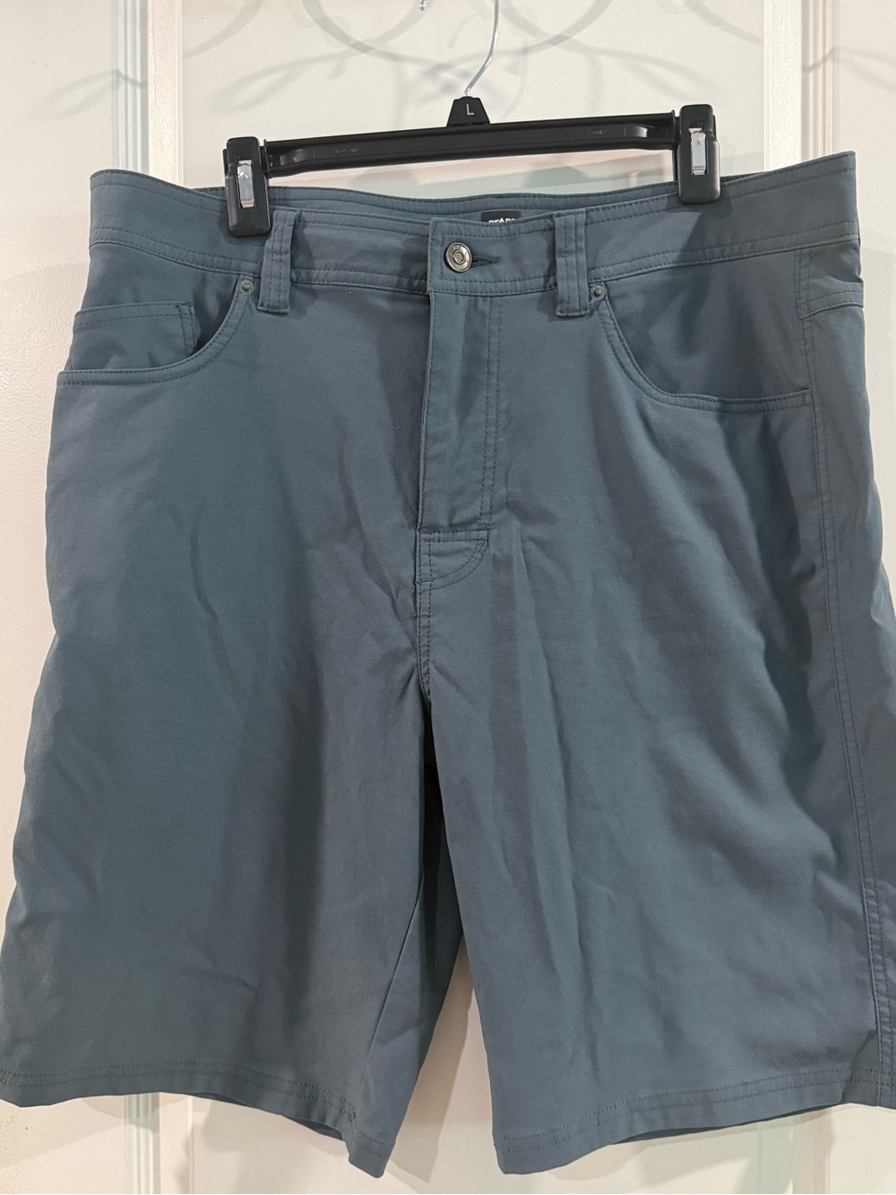 Prana Men's Slate-Blue Shorts